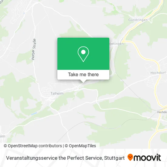 Карта Veranstaltungsservice the Perfect Service