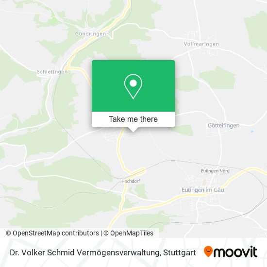 Dr. Volker Schmid Vermögensverwaltung map