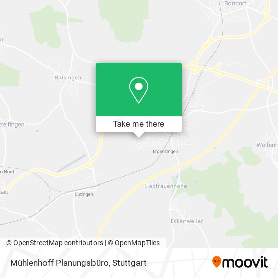 Карта Mühlenhoff Planungsbüro