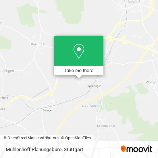 Карта Mühlenhoff Planungsbüro