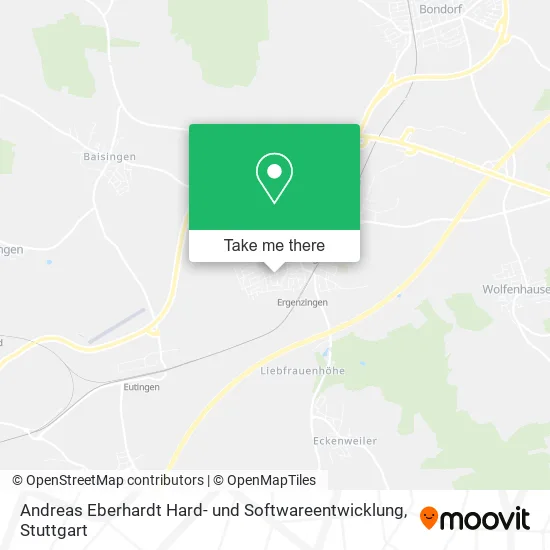 Andreas Eberhardt Hard- und Softwareentwicklung map