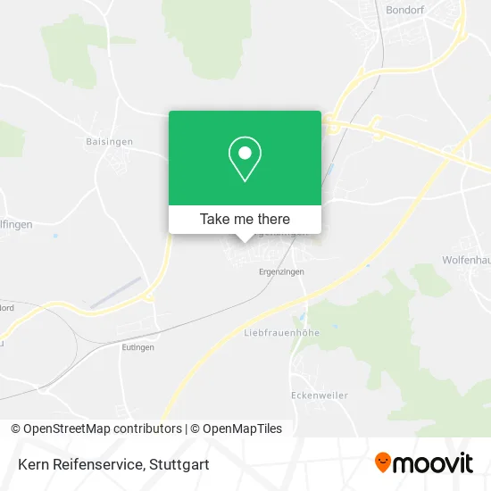 Карта Kern Reifenservice