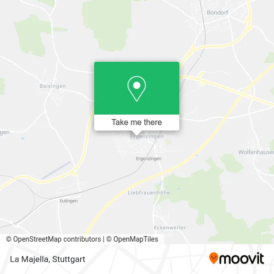 Карта La Majella