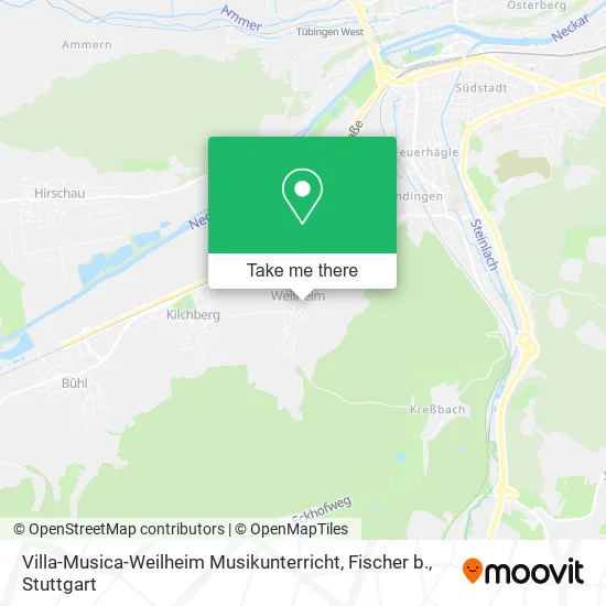 Карта Villa-Musica-Weilheim Musikunterricht, Fischer b.