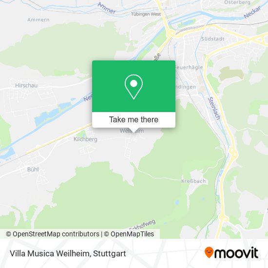 Villa Musica Weilheim map