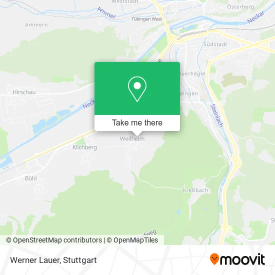 Карта Werner Lauer