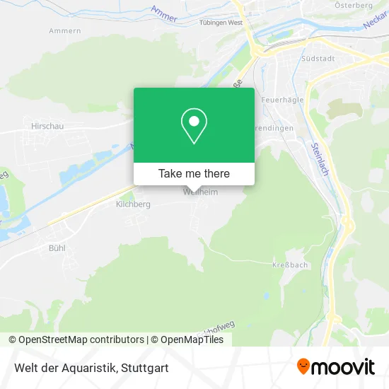 Карта Welt der Aquaristik