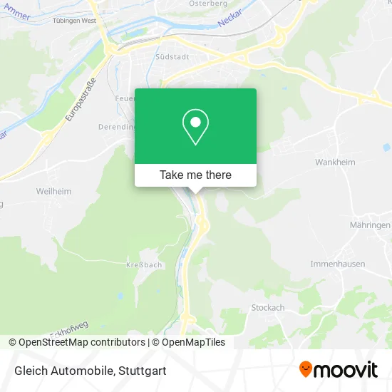 Карта Gleich Automobile