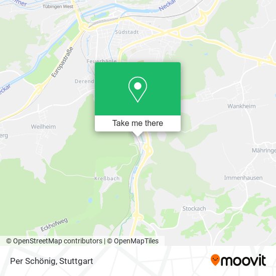 Карта Per Schönig