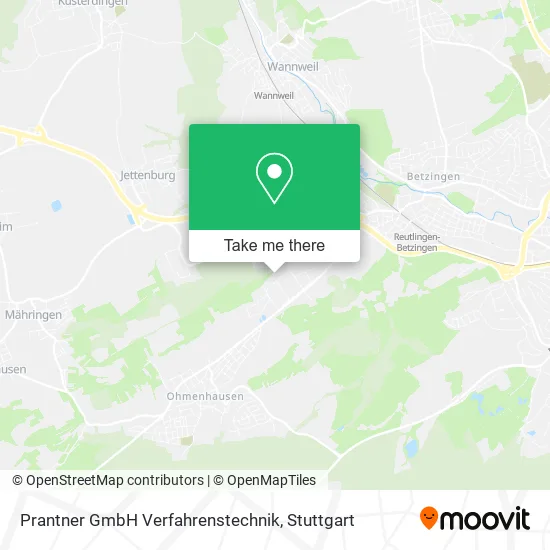 Карта Prantner GmbH Verfahrenstechnik