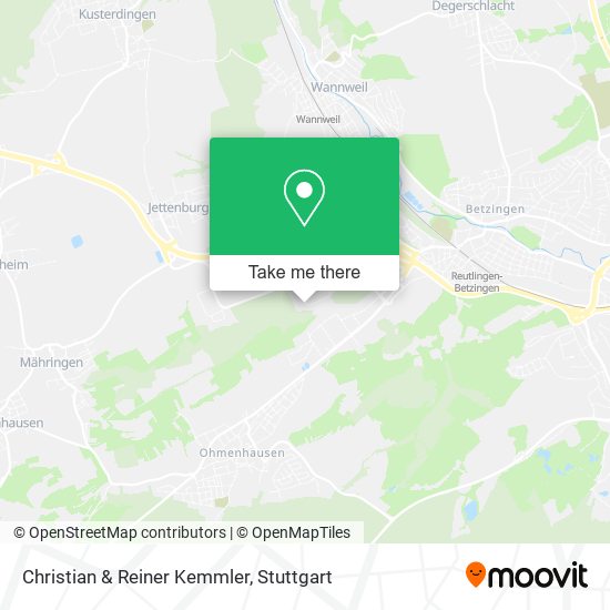 Christian & Reiner Kemmler map