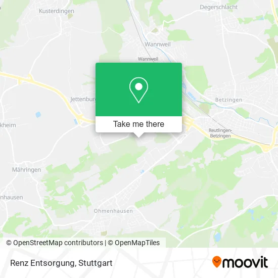 Карта Renz Entsorgung