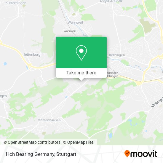 Hch Bearing Germany map