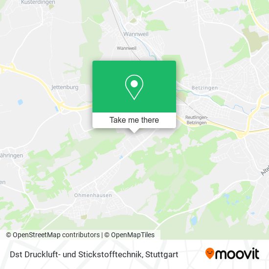 Dst Druckluft- und Stickstofftechnik map