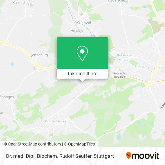 Карта Dr. med. Dipl. Biochem. Rudolf Seuffer