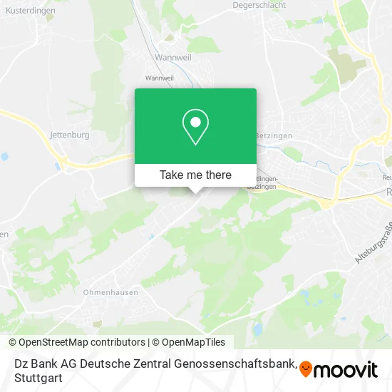 Карта Dz Bank AG Deutsche Zentral Genossenschaftsbank