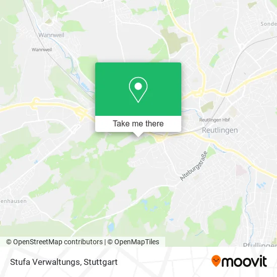 Карта Stufa Verwaltungs