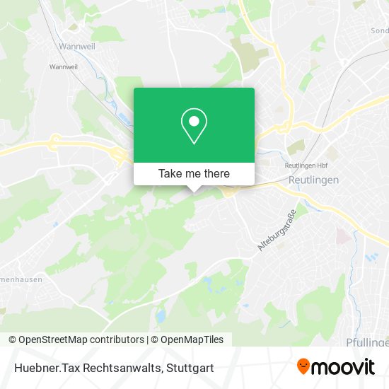 Huebner.Tax Rechtsanwalts map