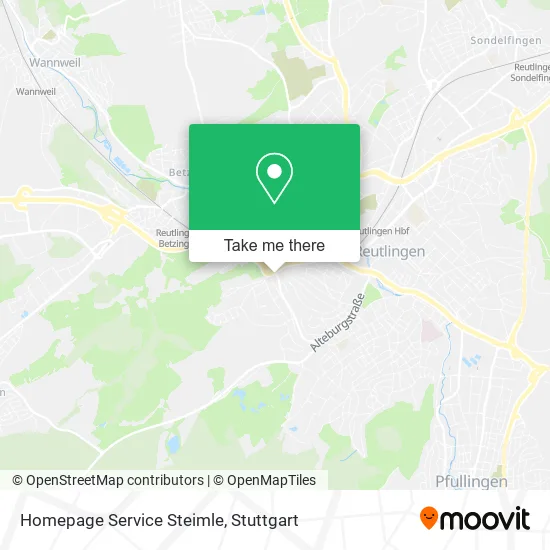 Карта Homepage Service Steimle