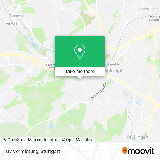 Карта Gv Vermietung