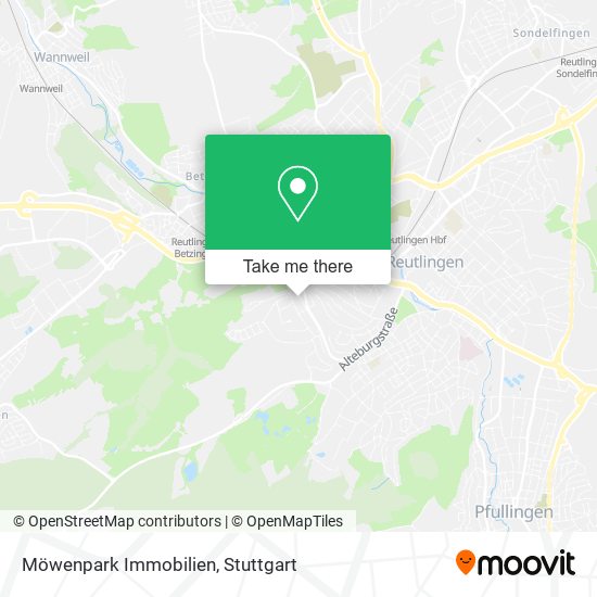 Möwenpark Immobilien map