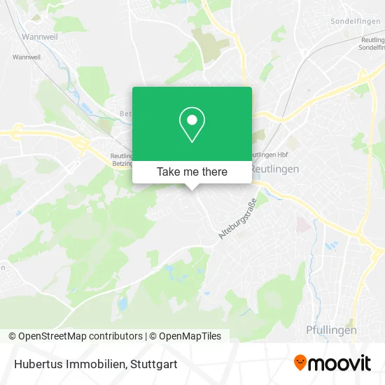 Карта Hubertus Immobilien