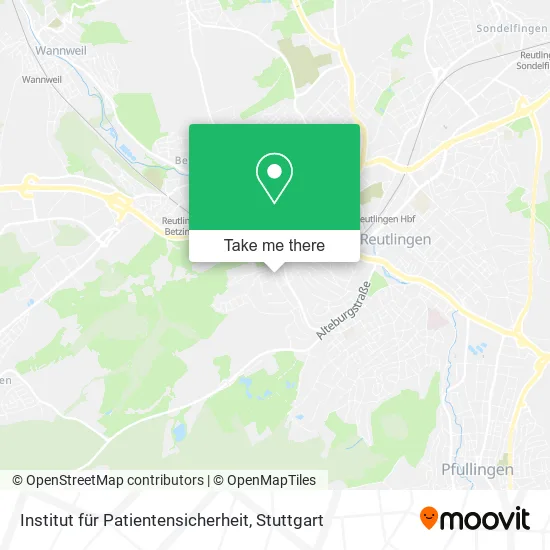 Карта Institut für Patientensicherheit