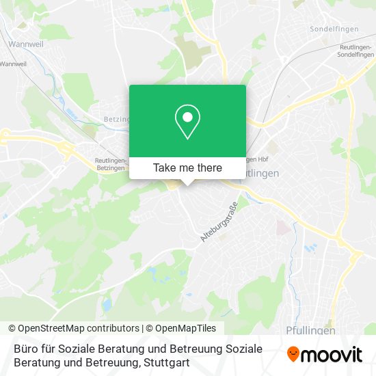 Büro für Soziale Beratung und Betreuung Soziale Beratung und Betreuung map