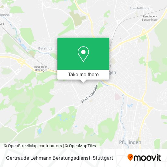 Gertraude Lehmann Beratungsdienst map