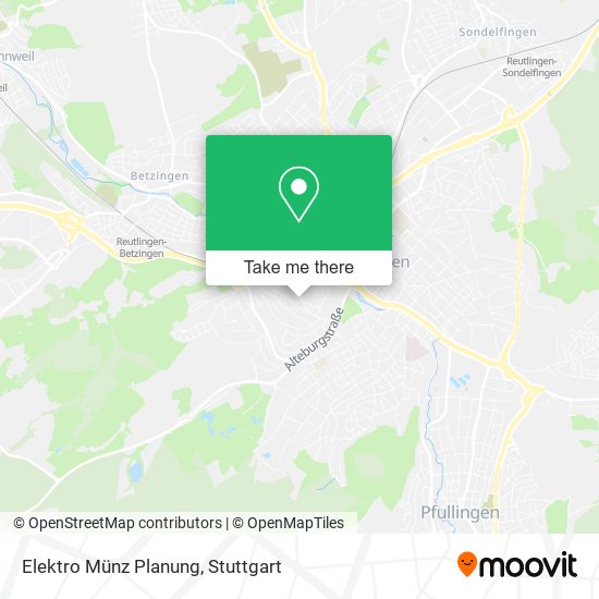 Elektro Münz Planung map