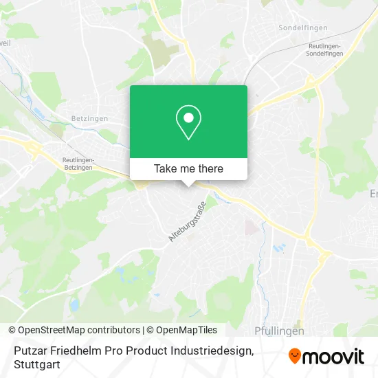 Карта Putzar Friedhelm Pro Product Industriedesign