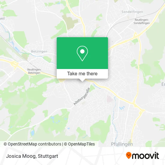 Карта Josica Moog