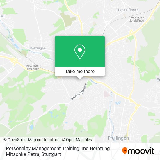 Карта Personality Management Training und Beratung Mitschke Petra