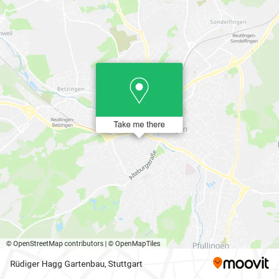 Карта Rüdiger Hagg Gartenbau