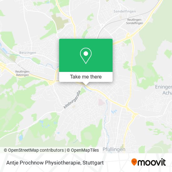 Antje Prochnow Physiotherapie map