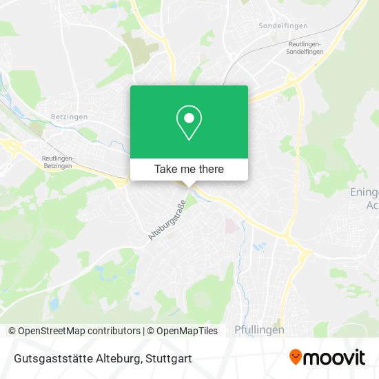 Gutsgaststätte Alteburg map