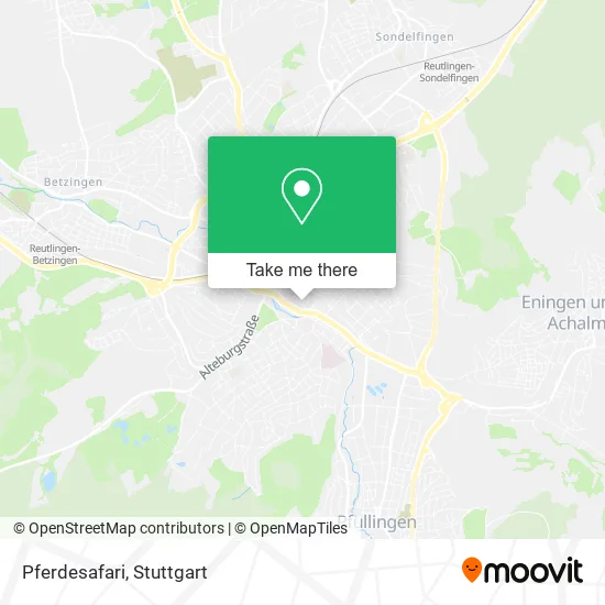 Карта Pferdesafari