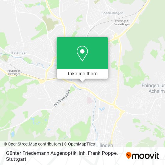 Günter Friedemann Augenoptik, Inh. Frank Poppe map