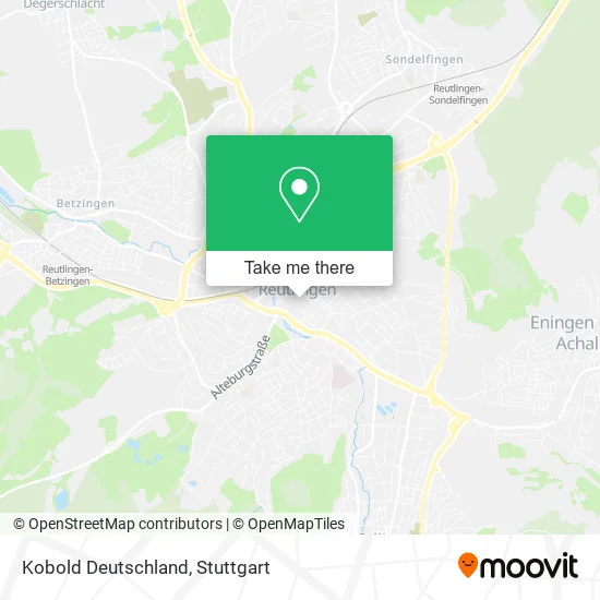 Карта Kobold Deutschland