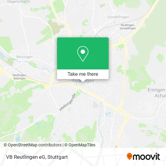 Карта VB Reutlingen eG