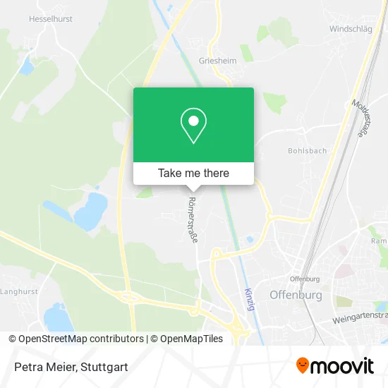 Карта Petra Meier