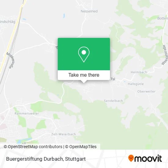 Карта Buergerstiftung Durbach