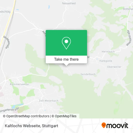 Карта Kaltlochs Webseite