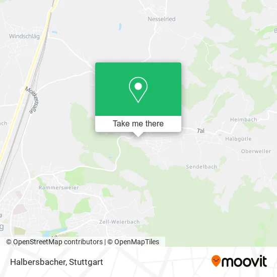 Карта Halbersbacher