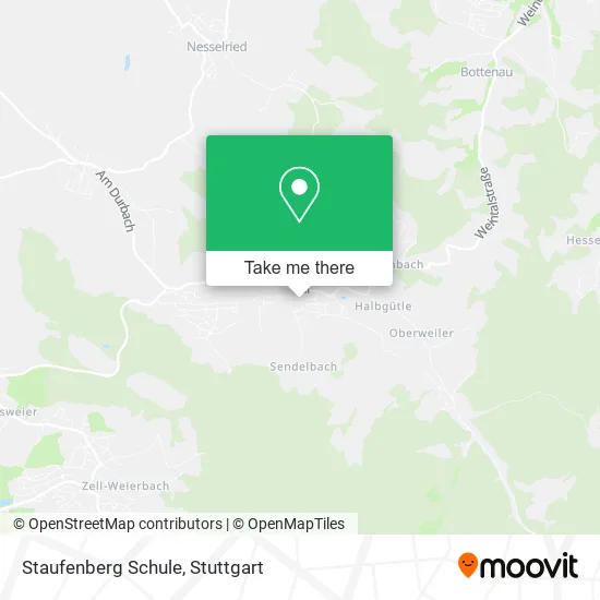 Карта Staufenberg Schule