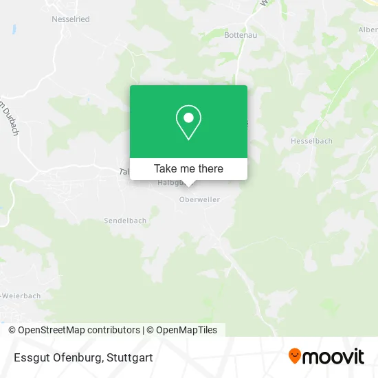 Карта Essgut Ofenburg