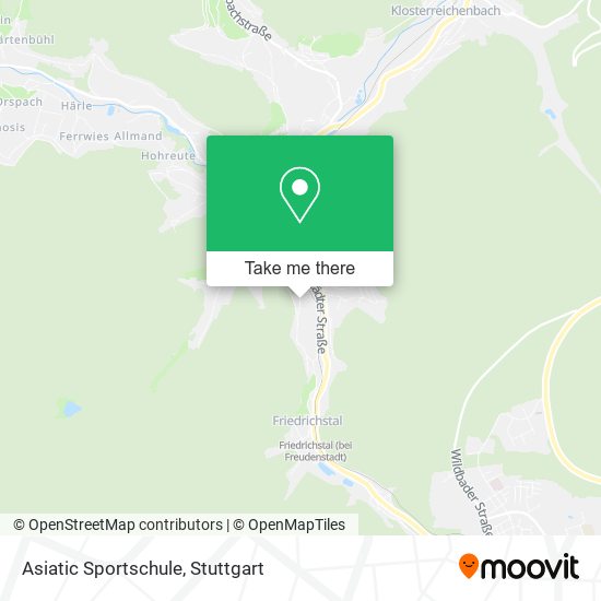 Карта Asiatic Sportschule
