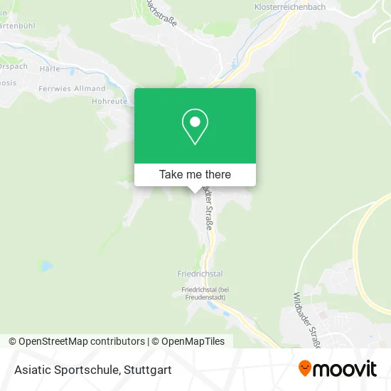 Карта Asiatic Sportschule