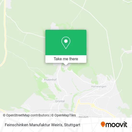 Карта Feinschinken Manufaktur Wein's