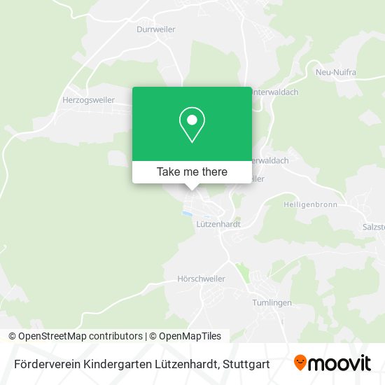 Förderverein Kindergarten Lützenhardt map